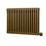 Terma Colorado (Wi-Fi Controlled) H600 x W834mm Brass Lacquer Electric Radiator with 1kw VEO Heating Element