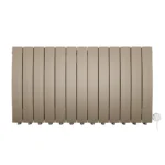 Terma Bergamo (Wi-Fi Controlled) H590 x W1040mm Quartz Mocha Electric Radiator with 1.5kw VEO Heating Element - Image 4