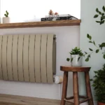 Terma Bergamo (Wi-Fi Controlled) H590 x W1040mm Quartz Mocha Electric Radiator with 1.5kw VEO Heating Element